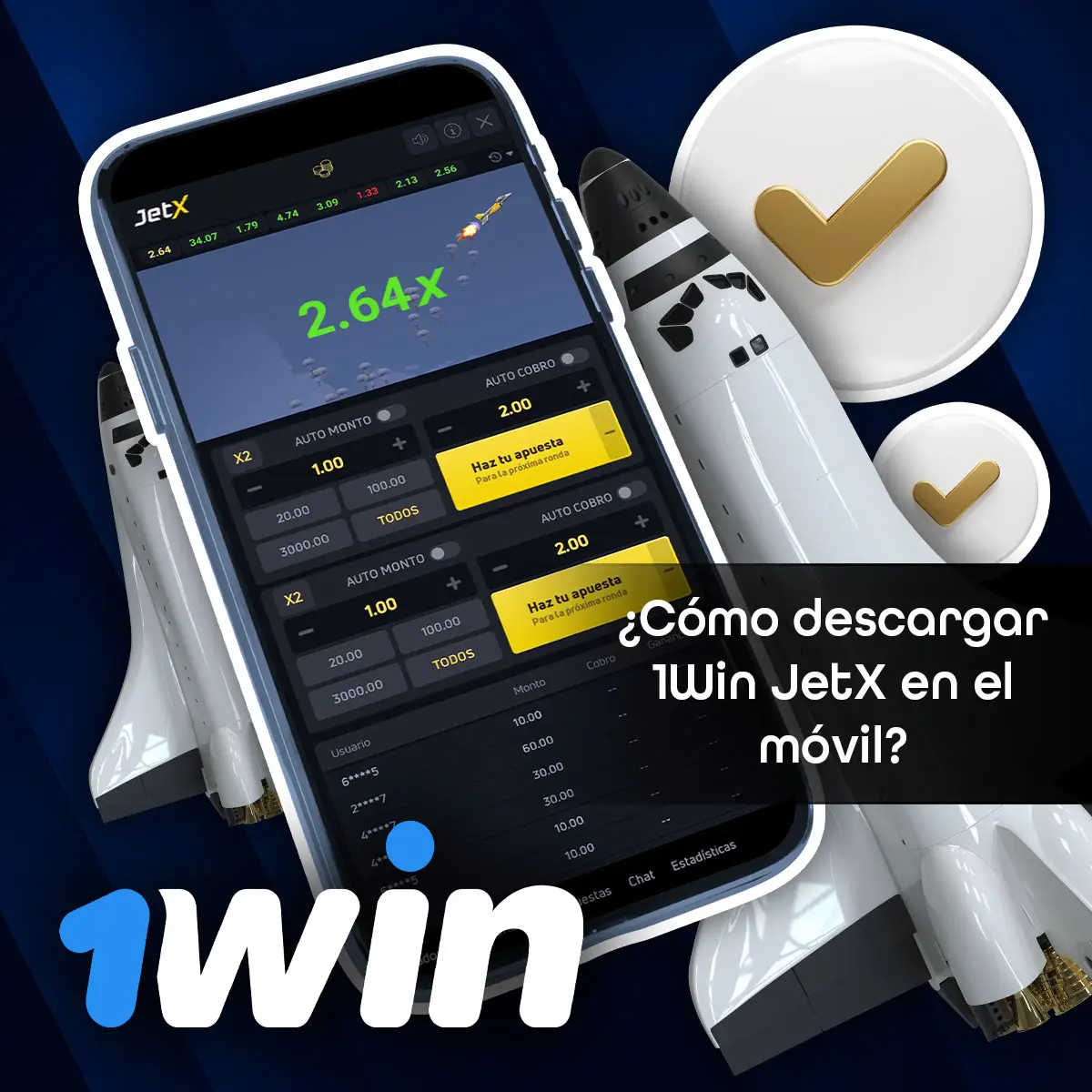 Cómo instalar la aplicación de 1Win en Android o iOS en Mexico